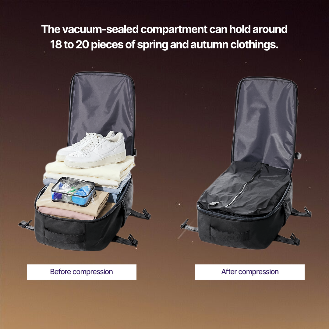 Vacuum Travel Backpack